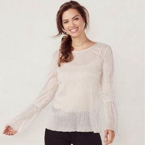 Lauren Conrad Long Sleeve Top.